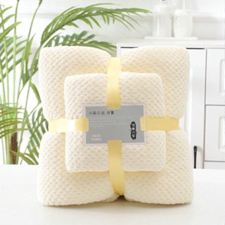 Towel Bath for adult Japanese Style Microfiber Towel Unicolour bath ...