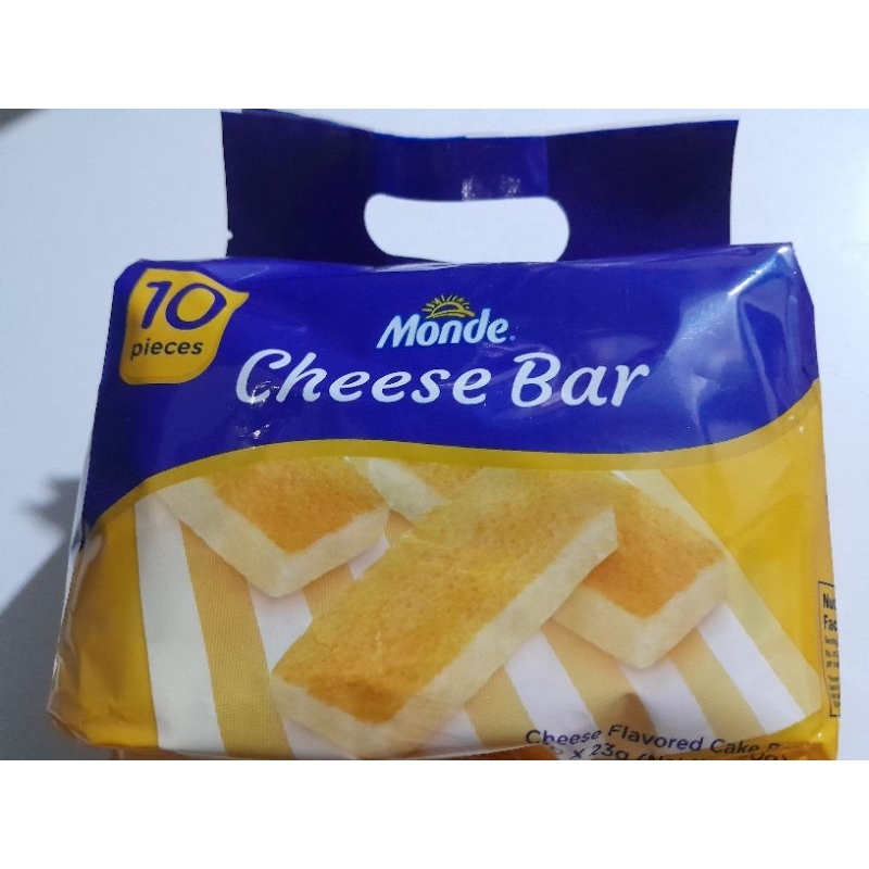 Monde cheese bar 10s in pack Shopee Philippines