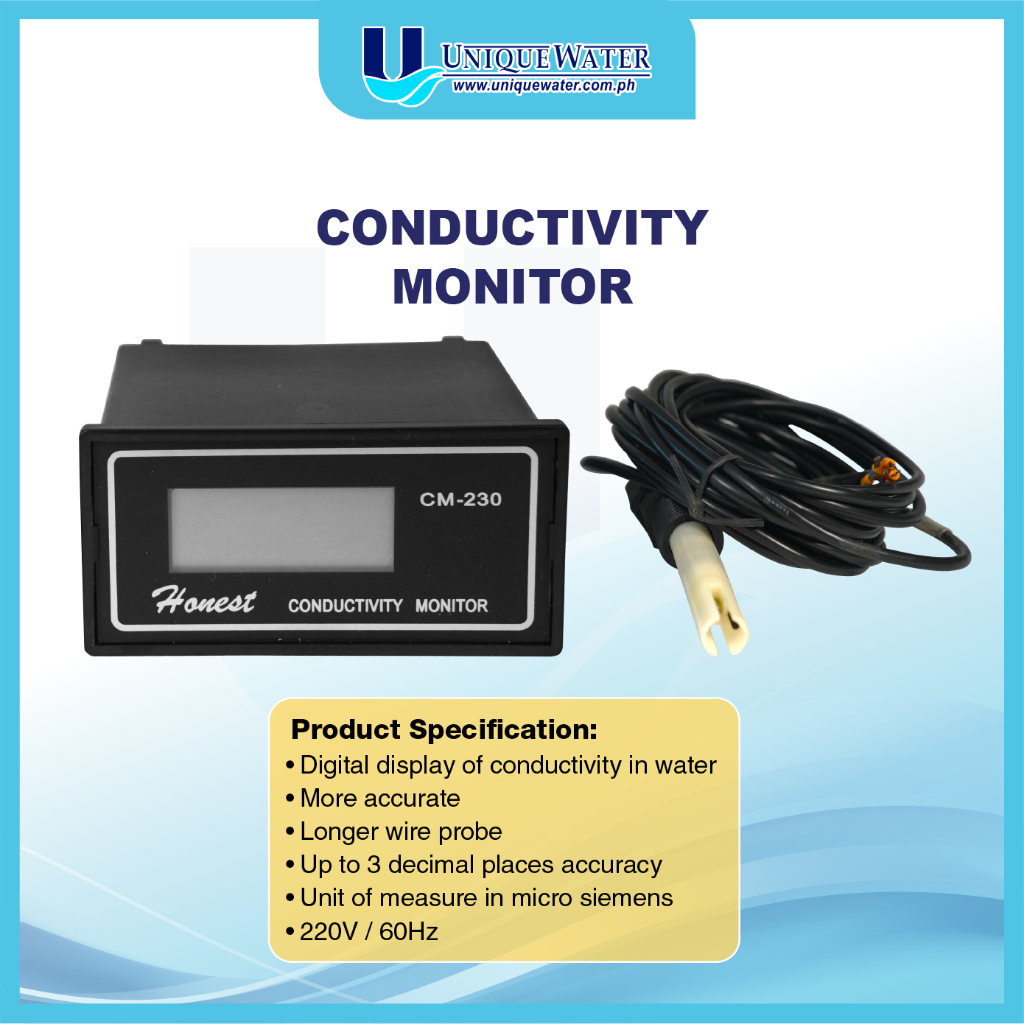 Conductivity Controller (Total Dissolved Solid Monitor) | Shopee ...