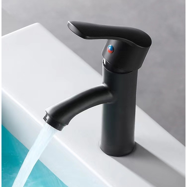 Best selling heavy-duty stainless steel bathroom basin faucet (black ...