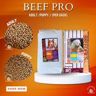 Beef pro puppy 2024 price per sack