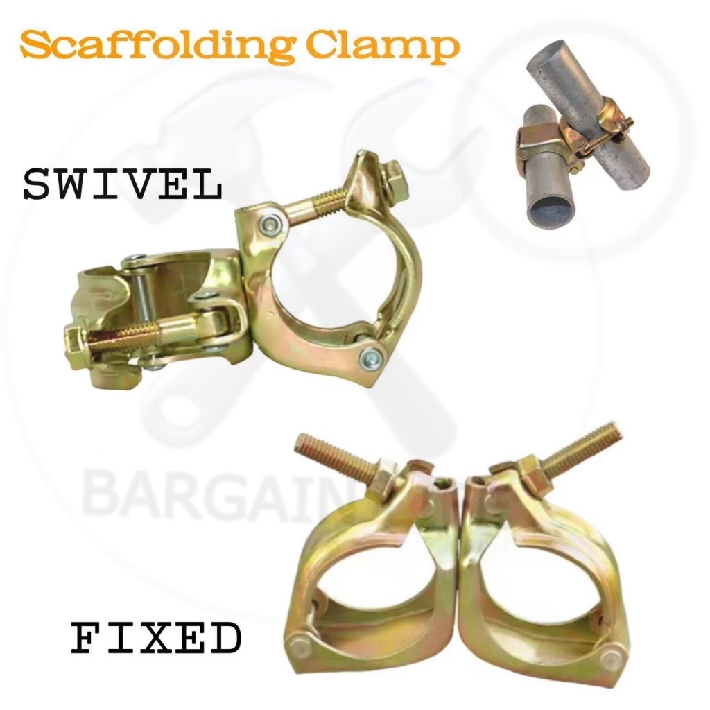Scaffolding Clamp 11/2" SWIVEL CLAMP, FIXED CLAMP Shopee Philippines