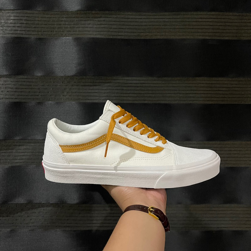 Vans old 2024 skool vintage mustard