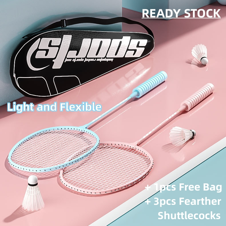 Original Badminton Racket for Student / Beginners with 3 Shuttlecocks
