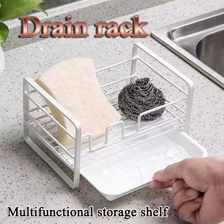 Kitchen Sponge Rack caddy sponge rack Wrought Iron Sponge Drain Rack