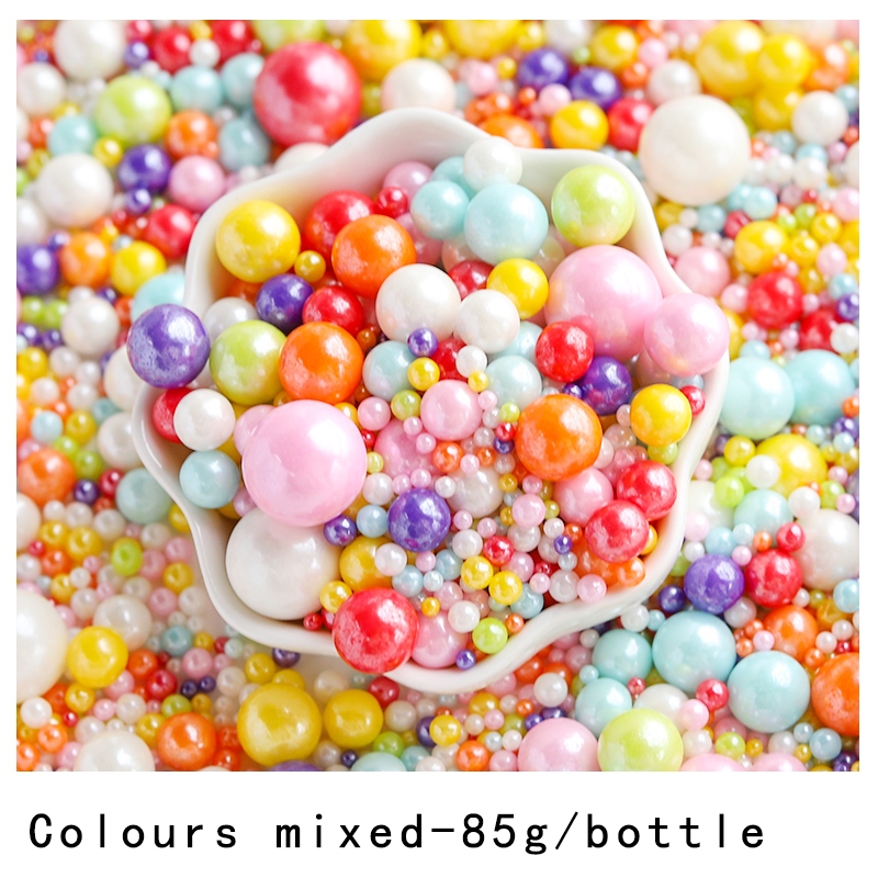 Polymer Ton Herz Streusel 30g - Valentine Dekoration Für Cupcakes Und Slime