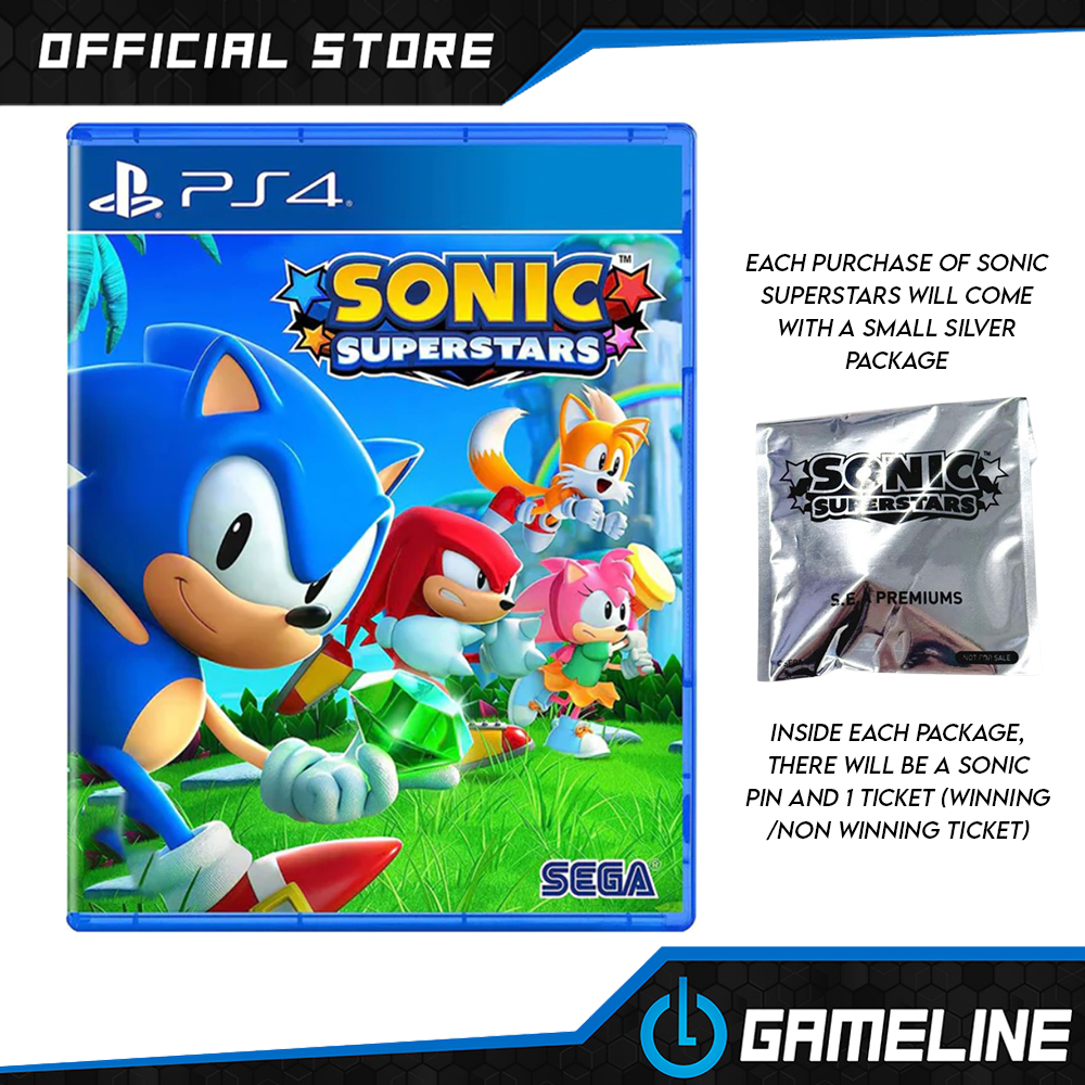 PS4 Sonic Superstars (R3/English) + [Bonus Enemel Pin] - PS Enterprise  Gameshop