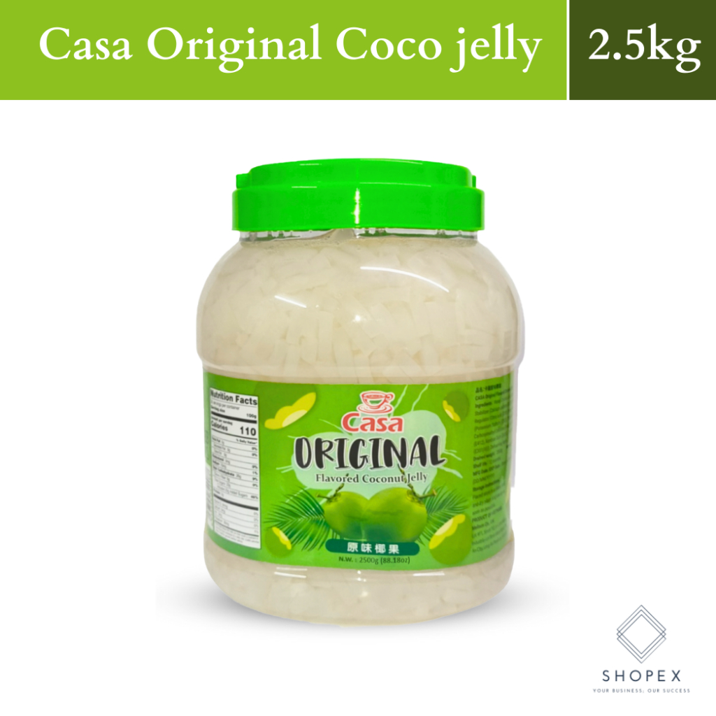 Casa Original Coco Jelly 2.5kg / Nata de coco For Milk tea / Nata jelly