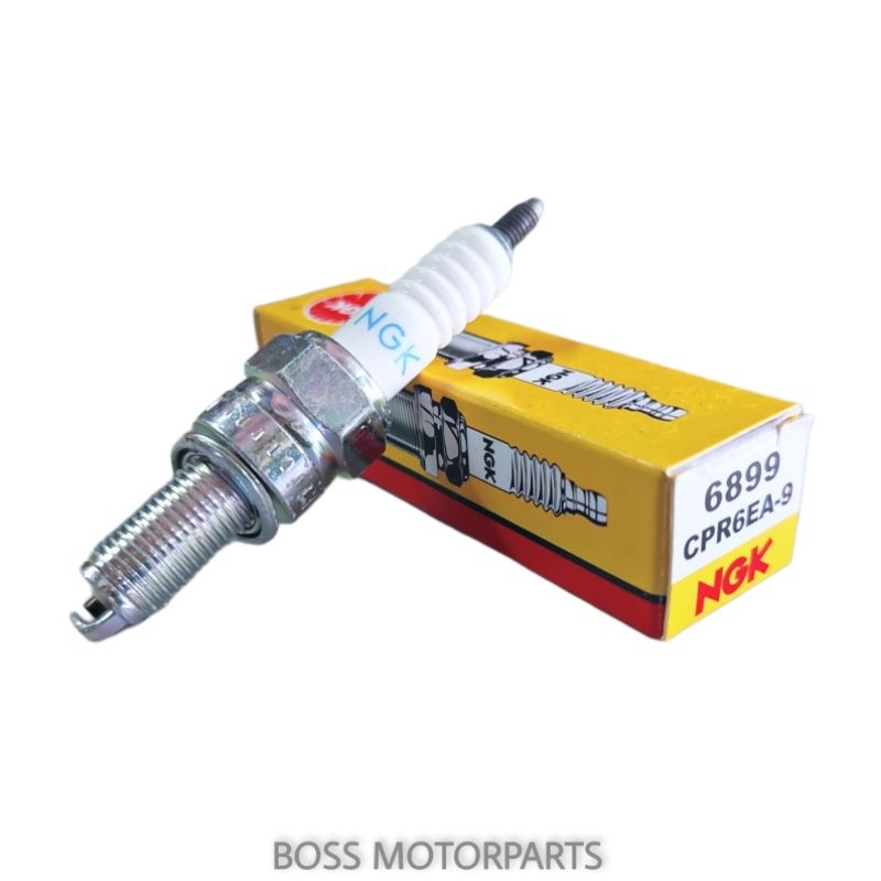 NGK SPARK PLUG CPR6EA9, LONG THREAD, WAVE 125 / XRM 125/ BARAKO Shopee Philippines