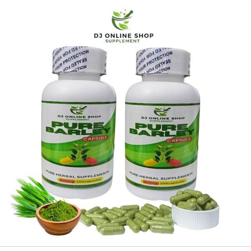 Original Barley Capsule 500mg [ for Kidney Stones Gallstone Heart