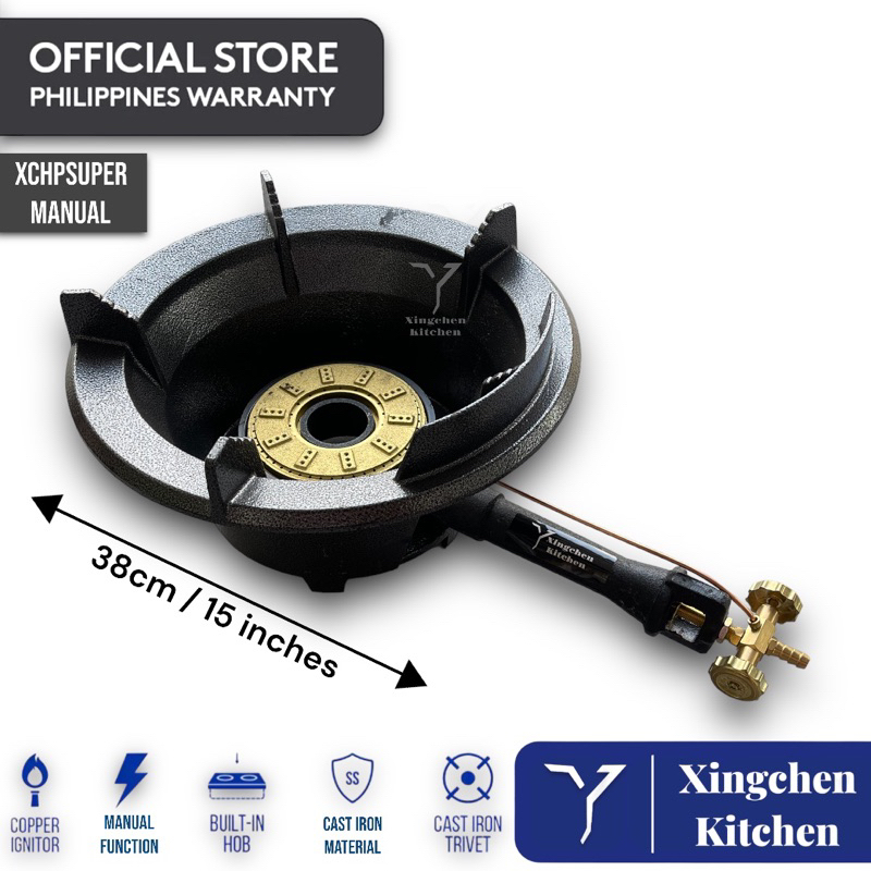 XI45 High Pressure WOK Burner LPG Gas Stove Single Burner Restaurant