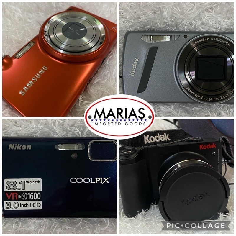Preloved / Second hand / Pre owned branded digital cameras Shopee