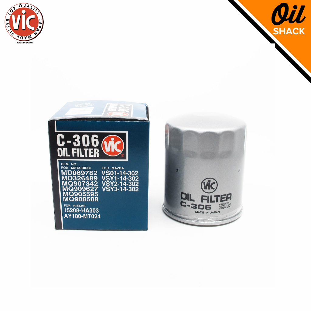 VIC C-306 OIL FILTER | Shopee Philippines