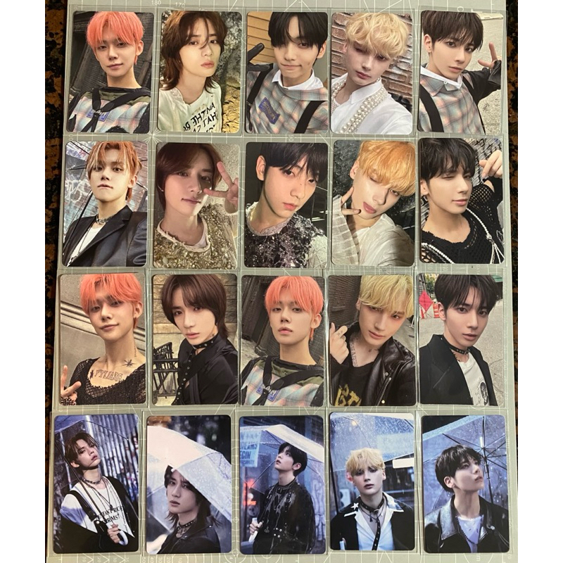 TXT FREEFALL PHOTOCARDS (WEVERSE, GRAVITY, CLARITY, MELANCHOLY, REALITY