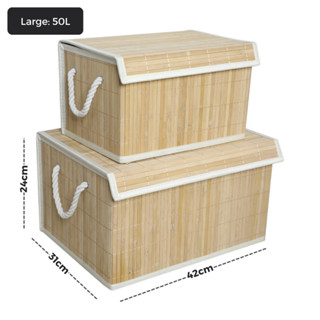 Bamboo Organization Box