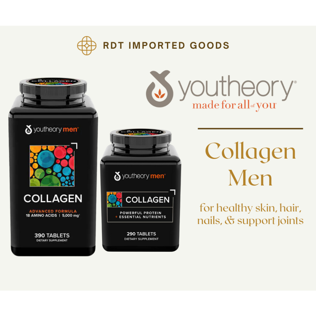 Youtheory Men Collagen (390 & 290 Tabs) Shopee Philippines