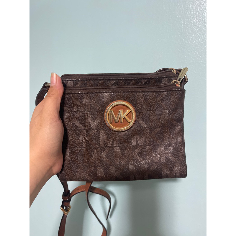 MK Sling Bag Original (used) | Shopee Philippines