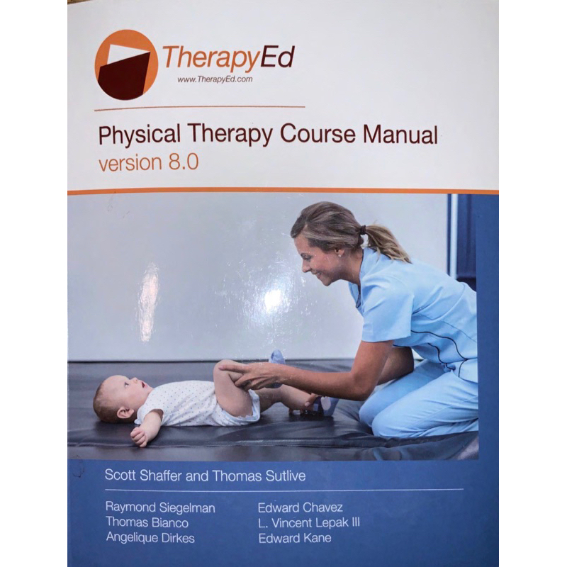 SCANNED COPY TherapyEd Physical Therapy NPTE Course Manual (Version 8.0 ...