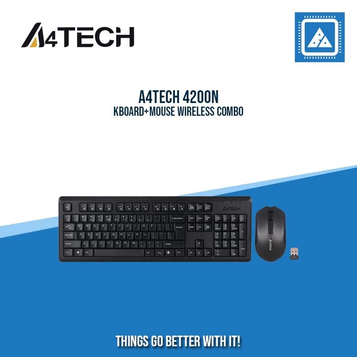 A4TECH 4200N KBOARD+MOUSE WIRELESS COMBO Shopee Philippines