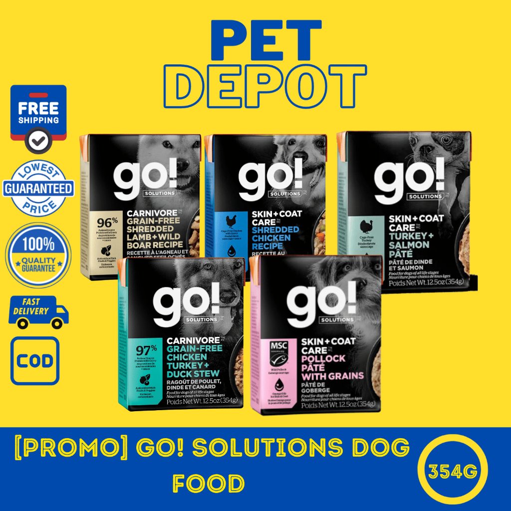 [PROMO] GO! Solutions Dog Food 354G Shopee Philippines