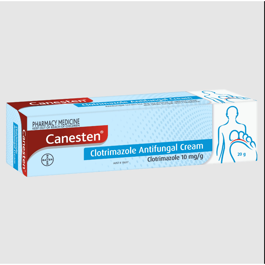 ORIGINAL CANESTEN ANTIFUNGAL CREAM NEW PACKAGING MADE IN THAILAND