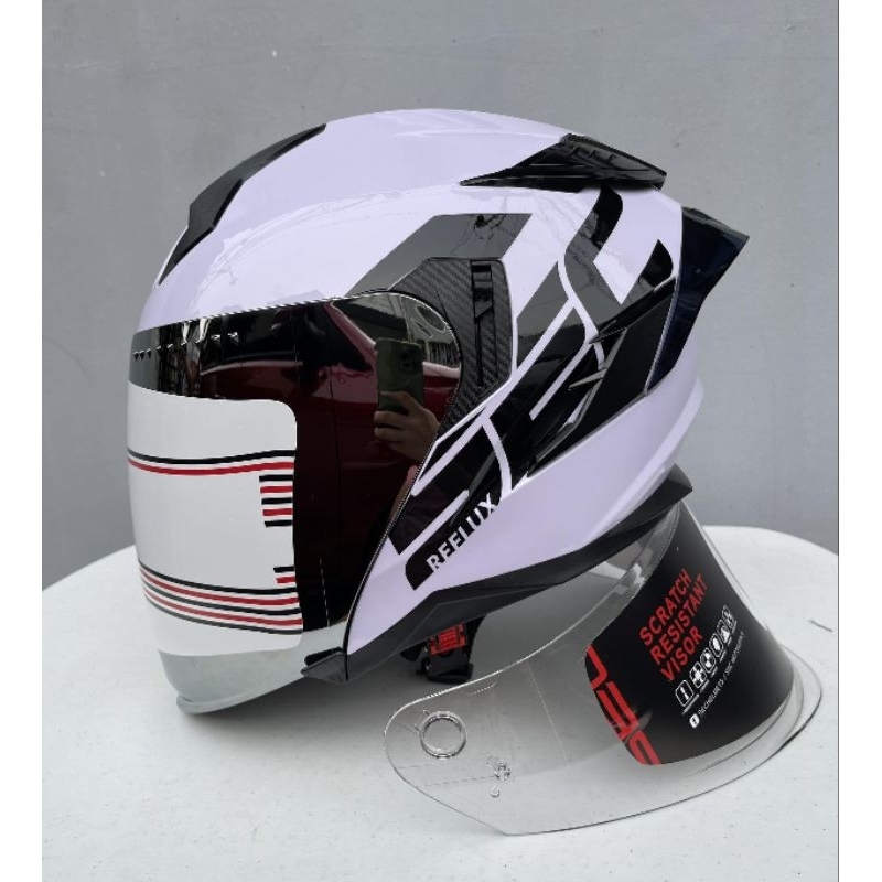 sec reflux v2 halfface dual lens | Shopee Philippines