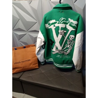 Buy the Louis Vuitton Women Green Mesh Jacket 44