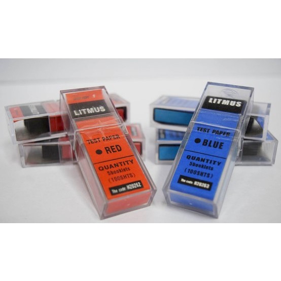LITMUS PAPER (BLUE & RED) Shopee Philippines