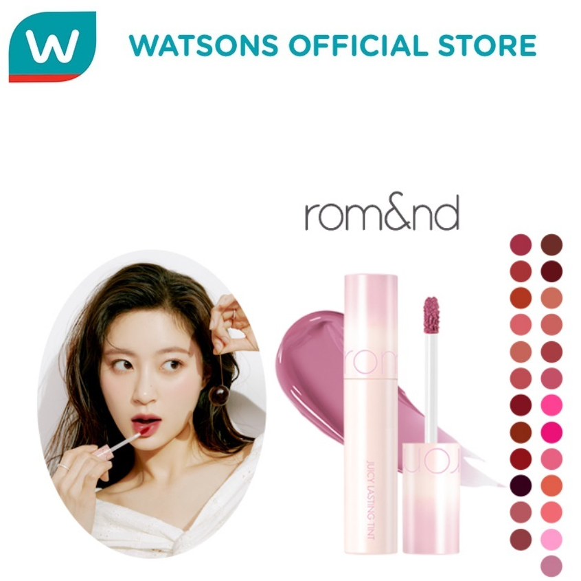 romand / rom&nd juicy lasting tint 5.5g lip gloss lipstick (COD)