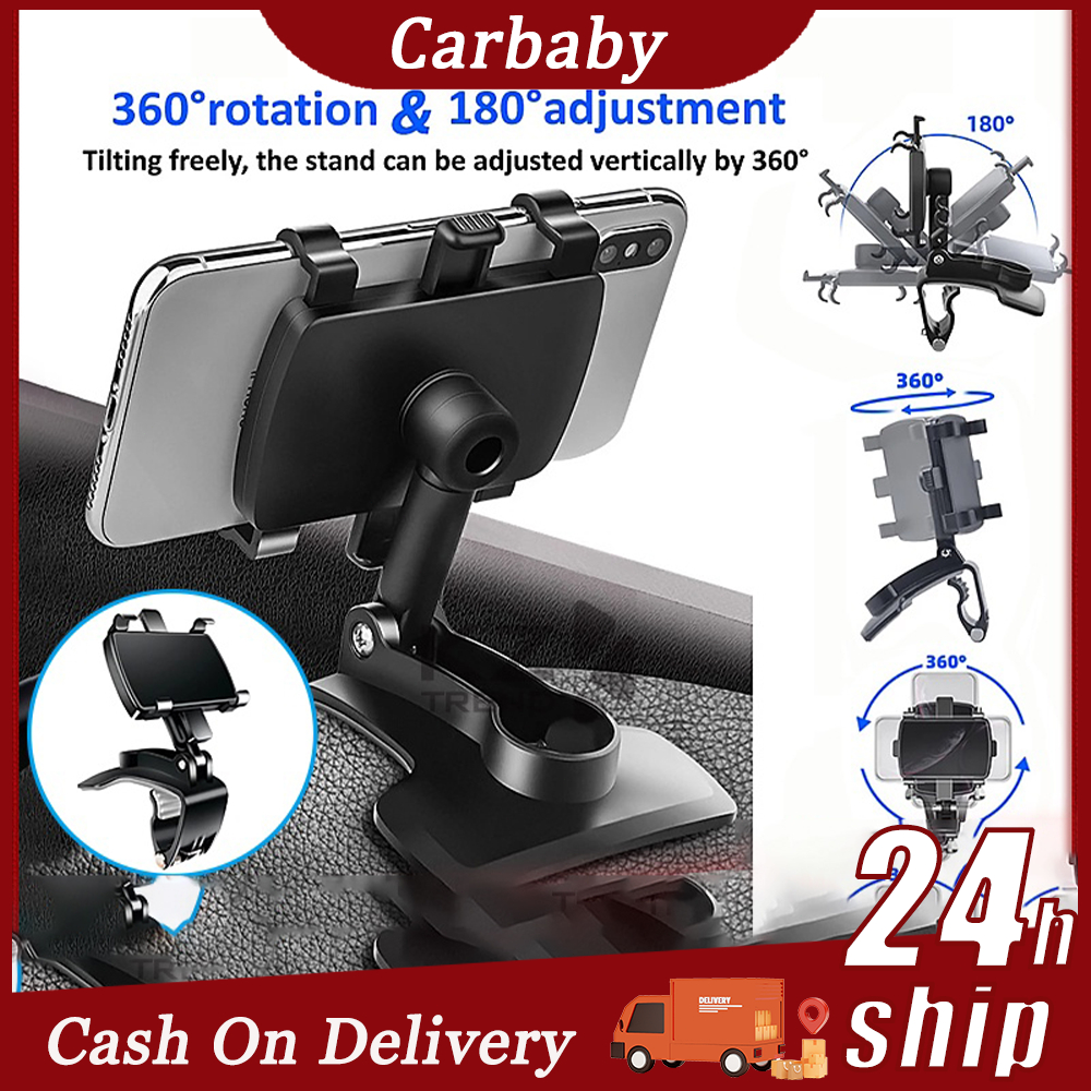 Universal car phone holder dashboard car cellphone holder Cp holder for car 360 rotation mount