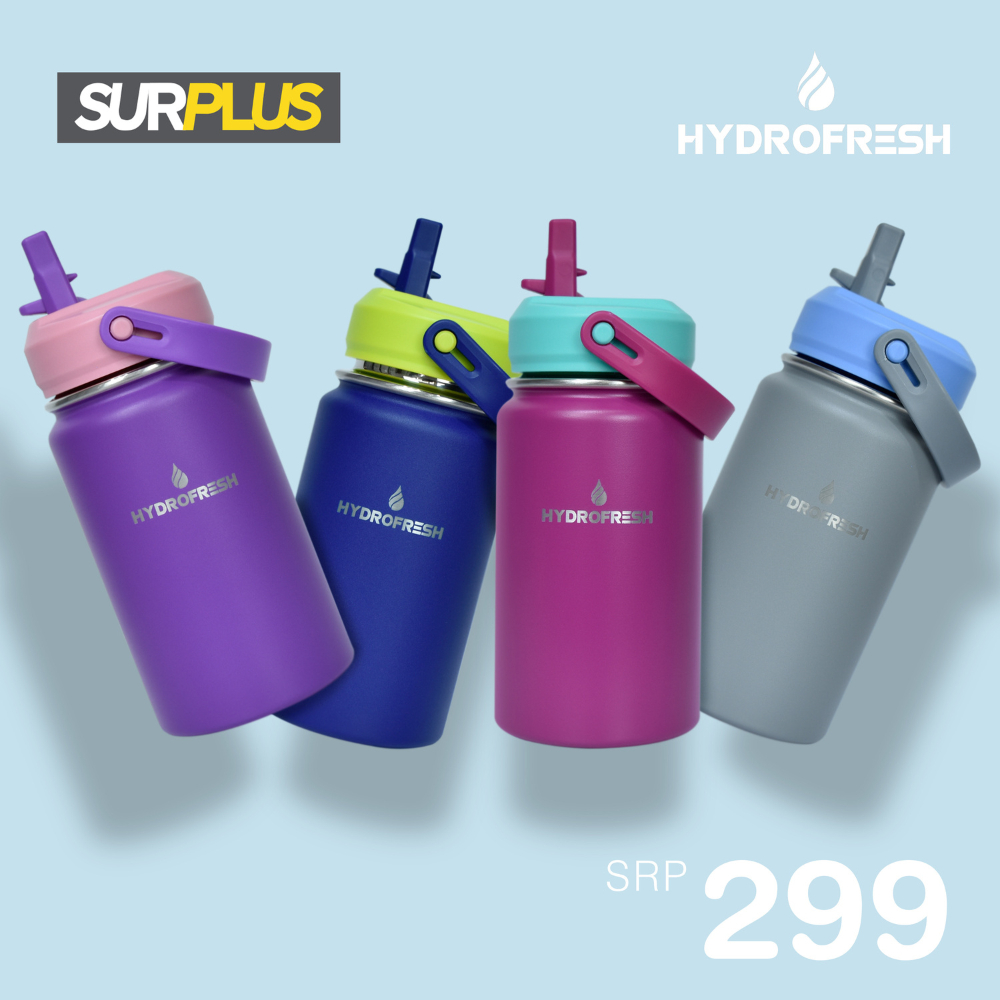 Surplus Hydrofresh Kids Flask With Straw 430mL | Shopee Philippines