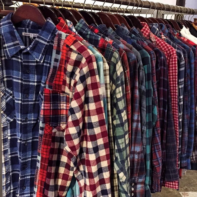 Flannel/Plaid/Checkered/Plain long sleeves for men and women part 1 ...