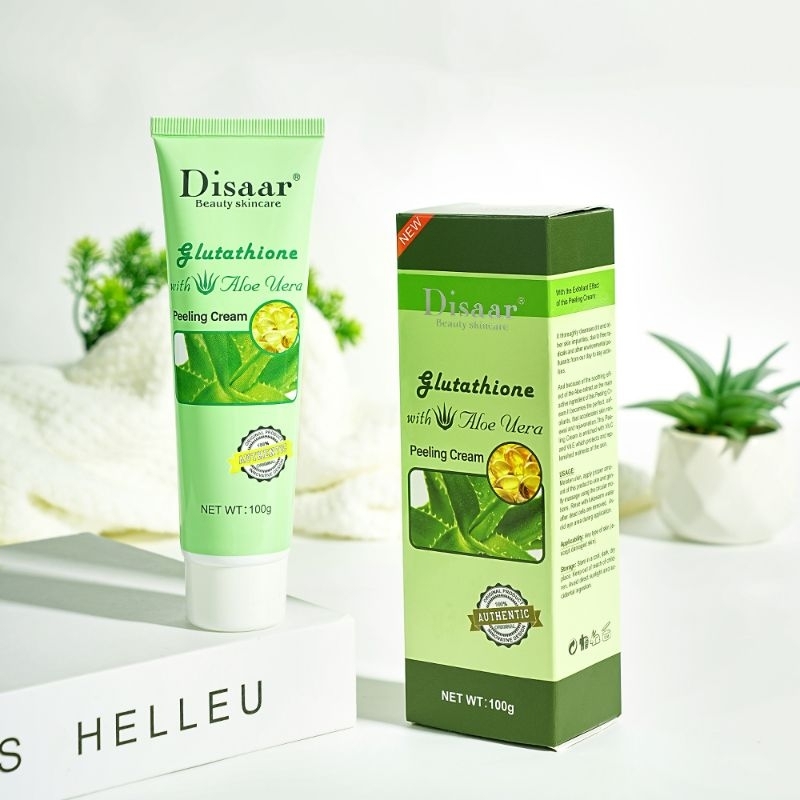 DISAAR 100g Glutathione with Aloe Vera Magic Peeling Cream Exfoliate ...