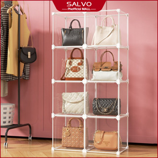 New Bag Storage Artifact Partition Storage Bag Shelving Transparent Acrylic  Box Household Closet Closet Organizer Shelf