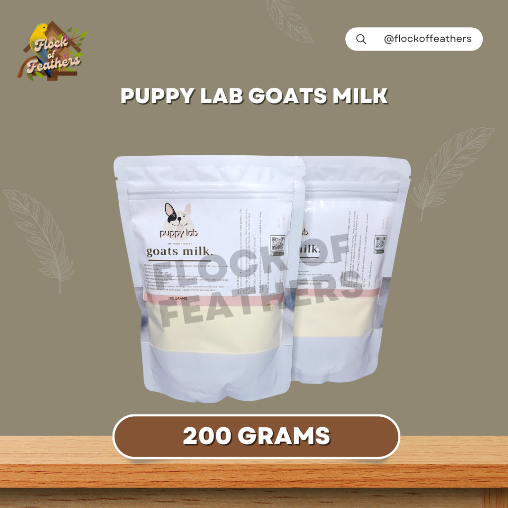 PUPPY LAB PET GOATS MILK REPLACER (200 GRAMS) Shopee Philippines