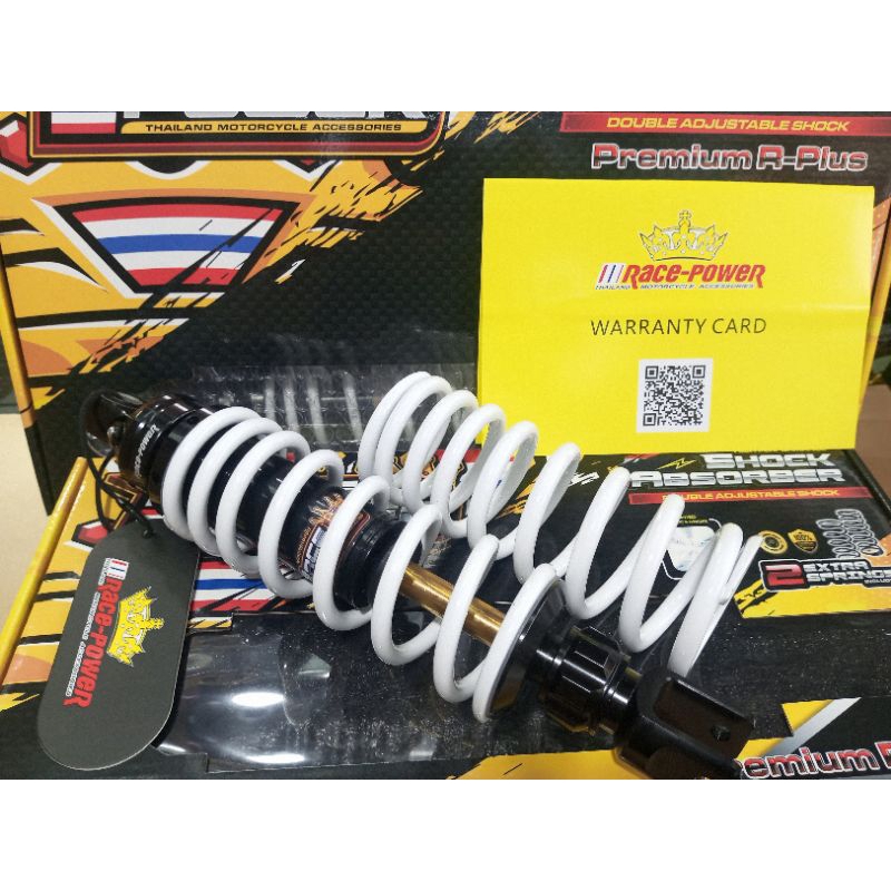 RACE POWER SHOCK R-PLUS PREMIUM 335MM CLICK125/150 v3 | Shopee Philippines
