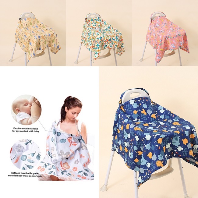 Kiko Adjustable Nursing Cover Breastfeeding Cover Baby Blanket | Shopee ...