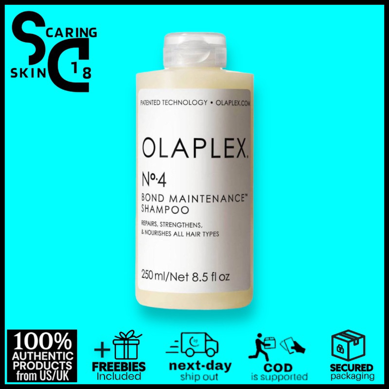 Olaplex No 4 Bond Maintenance Shampoo 30ml 100ml 250ml 4p By Skincaring18 Eu Shopee