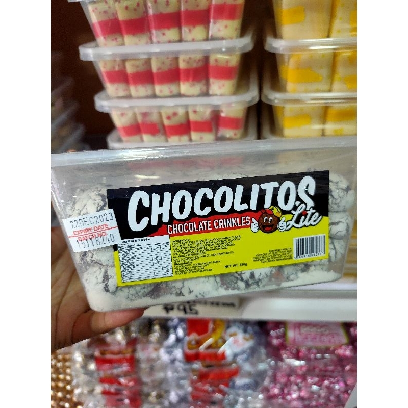 Chocolitos Chocolate Crinkles | Shopee Philippines