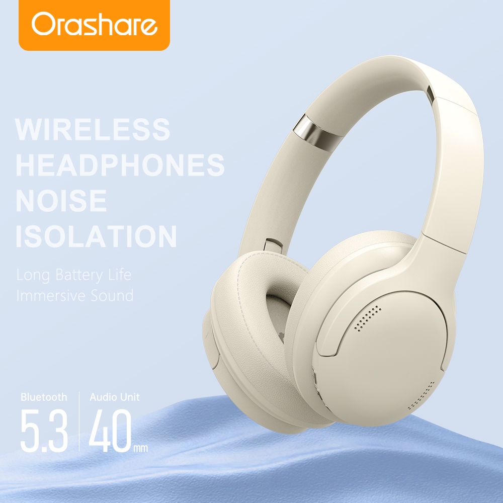 Orashare HS01 Wireless Headphones ANC Noise Canceling Foldable ...