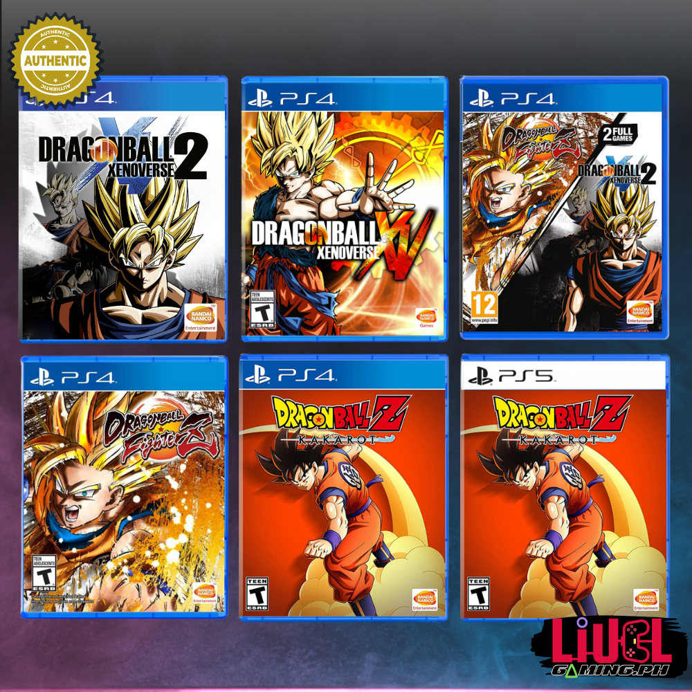 Dragon Ball Fighter Z | Kakarot | Xeno Verse XV PlayStation PS4 Games | PS5  Games (Used & Brand-new)