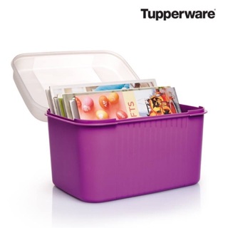 Tupperware Pink, Purple Leftover Bowl Set Storage Food Containers (600ML x  3pcs) 