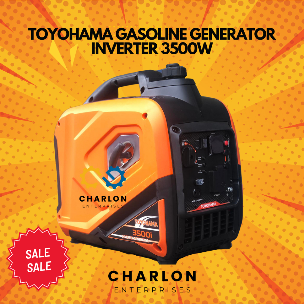 TY3500i Toyohama Gasoline Generator Inverter Type SUPER SILENT