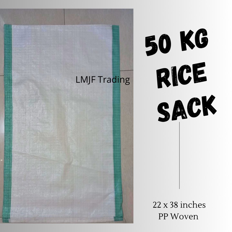 Rice Sacks / Sako / Garbage Sacks 50 KG Shopee Philippines