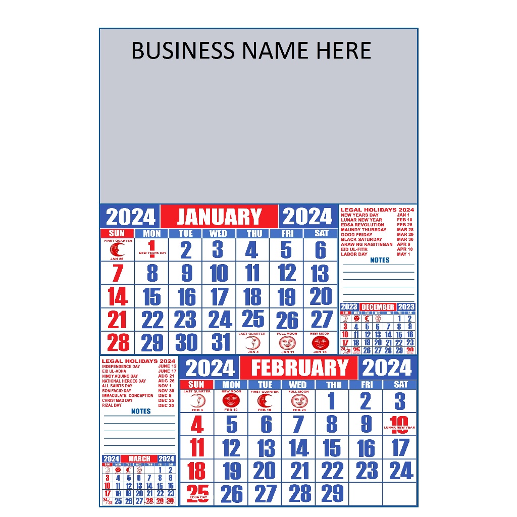 COMMERCIAL CALENDAR 2024 Shopee Philippines