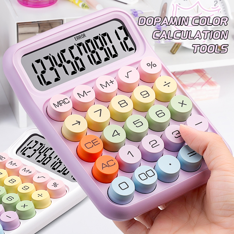 Dopamine Color Calculator Mechanical Keyboard Calculator Portable ...