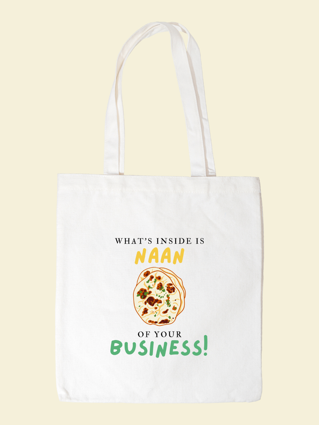 totee.mariee tote bag: naan of your business | Shopee Philippines