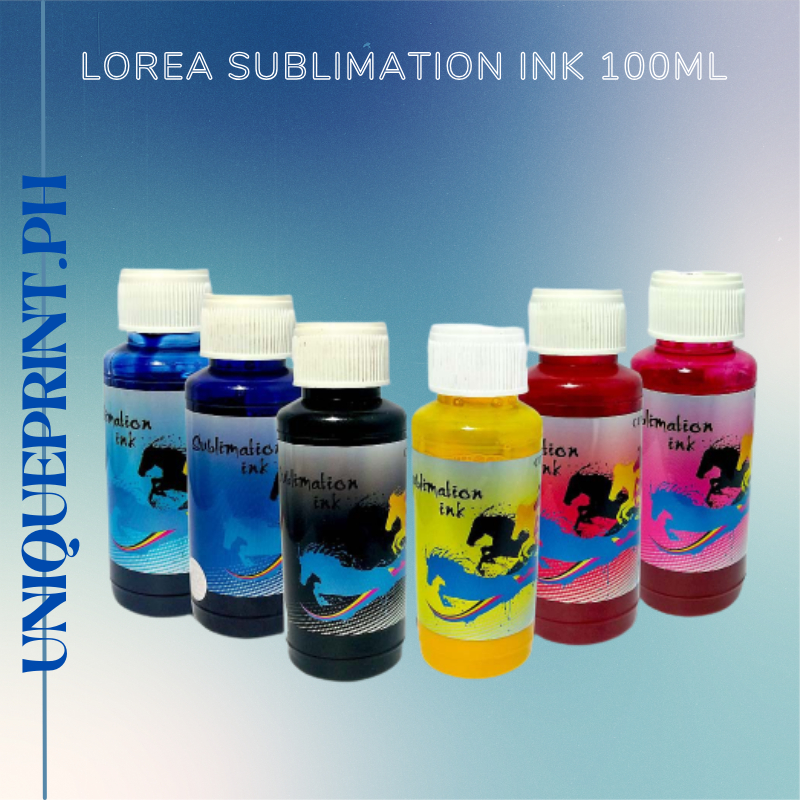 CUYI Korea Sublimation Ink 100ML || Cyan, Magenta, Yellow, Black, Light ...