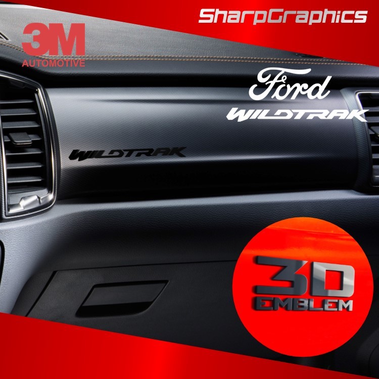 Ford Ranger Wildtrak Raptor Everest Ecosport Explorer Territory 3D Dash ...