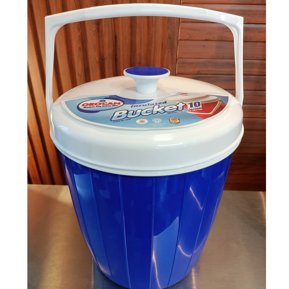 RICE BUCKET 10 Liters [#9310] OROCAN RICE INSULATED BUCKET (RANDOM ...